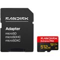 SanDisk Extreme PRO SDXC 512GB 250MB/s V30 + adaptér