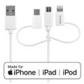 DELTACO IPLH-441, kabel USB 2.0/C,Mic,Lig