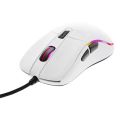 DELTACO GAM-085-W GAMING, Myš, USB, bílá