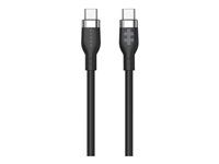 USB kabel - USB-C (M) do USB-C (M) - USB 2.0 - 1.5 m - USB Power Delivery (60W), technologie Extended Power Range (EPR) - černá