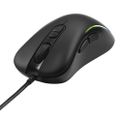 DELTACO GAM-104 GAMING DM120, Myš, USB, čierna