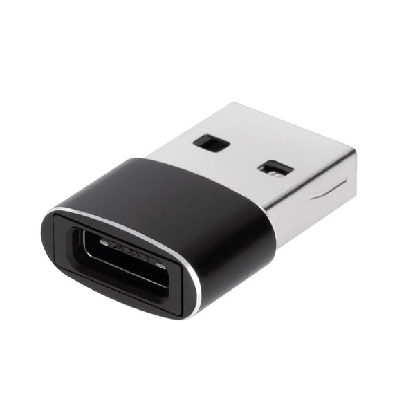 Adaptér USB na USB-C GSM 1040 Black