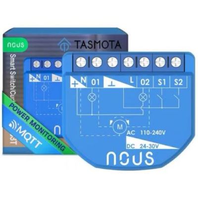 NOUS B3T, Tasmota SMART Switch, přepínač (s měřením)
