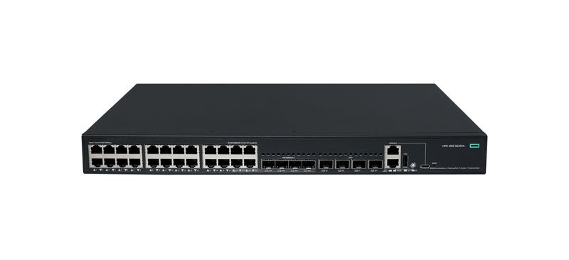HPE NW CW 2150 24G PoE+ 4F 4P 405W Switch