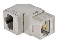 Keystone Modul RJ45 Buchse zu RJ45 Buchs