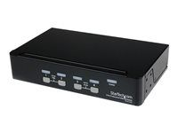 1U Rack-mountable KVM Switch (SV431USB) - Přepínač KVM - 4 x KVM port(s) - 1 místní uživatel - desktop - pro P/N: SV431RACK, SVUSB2N1_10, SVUSB2N1_15, SVUSB2N1_6