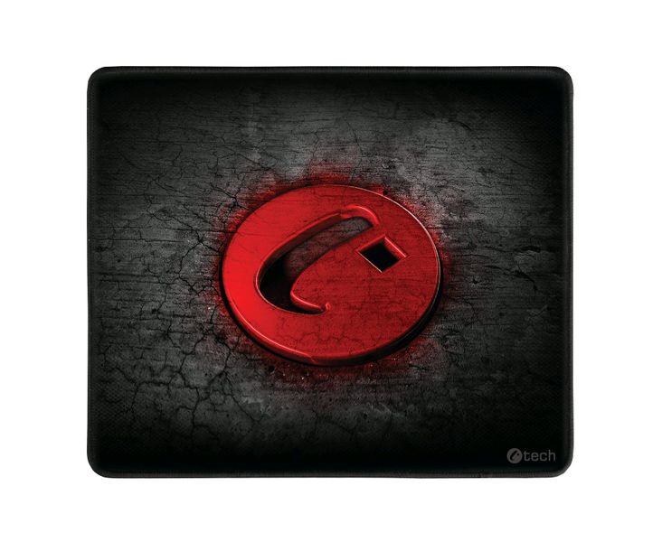 Herní podložka pod myš C-TECH GMP-02M, casual gamming, 320x270x4mm, obšité okraje