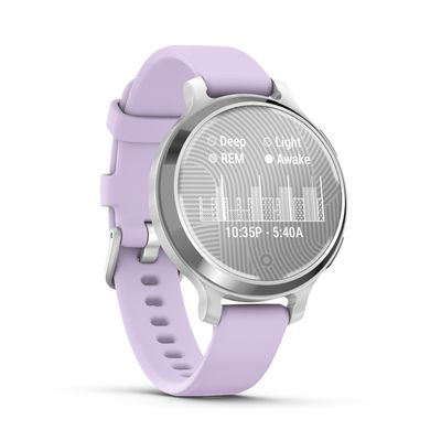 GARMIN LILY 2 ACTIVE,Chytré hodinky, Silver/Jasmine