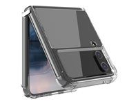 Zadní kryt pro mobilní telefon - plast - průsvitná - pro Samsung Galaxy Z Flip4