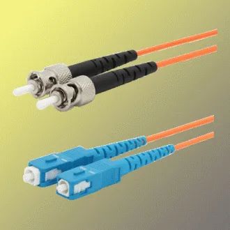 Optický patchkabel duplex ST-SC, 50/125 um MM, 10 m, OM2