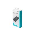 DELTACO PB-Q1003, Qi Powerbank 10000mAh, černá