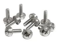 Screws - 100 Pack - M5 Mounting Screws for Server Rack & Cabinet (CABSCREWSM5) - Sada šroubů (balení 100) - pro P/N: RACK-18U-20-WALL-OA, RACK-21U-20-WALL-OA, RACK-24U-20-WALL-OA, RK12OD2, RK3236BKF