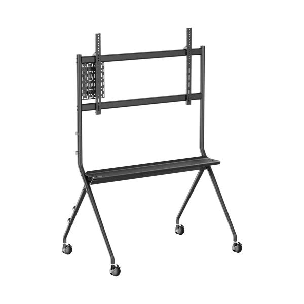 Vogel's ESSENTIAL T1021 pojazdný stojan pre TV 65-98'', 120 kg, výška 154 cm, čierny