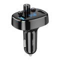 XO vysílač FM BCC02 Bluetooth MP3 autonabíječka 15W černá