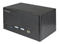 Keyboard/Video/Mouse Switch - Přepínač KVM / audio - 2 x KVM / zvuk - desktop - kompatibilní s TAA
