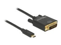 Externí video adaptér - USB-C - DVI - černá - maloobchod