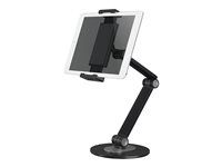 Montážní sada (držák) - pro tablet - černá - velikost obrazovky: 4.7"-12.9" - na stůl