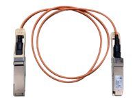 Cisco Direct-Attach Active Optical Cable - Síťový kabel - QSFP do QSFP - 15 m - optické vlákno - SFF-8436 - aktivní - černá