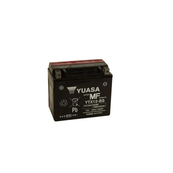 Baterie motocyklová 12V/10Ah YUASA YTX12-BS