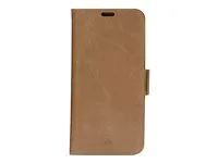 Pouzdro s klopou pro mobilní telefon - kůže full-grain - bronz - pro Apple iPhone 12, 12 Pro