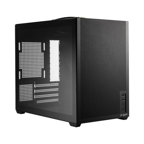 FSP S210-B/Micro ATX/Transpar./Černá