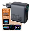 MEGATECH, Rýchlonabíjačka 2x USB-C/1x A, 100W, bie