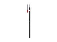 Rozvodná jednotka PDU (k montáži na regál) - měřená zásuvka - AC 400 V - 22 kW - 22000 VA - 3 fáze - Ethernet 10/100, RS-485, serial - vstup: IEC 60309 3P+N+PE - výstupní konektory: 24 (18 x IEC 60320 C13, 6 x IEC 60320 C19) - 0U - 3 m kabel - černá