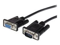 DB9 RS232 Serial Extension Cable - Male to Female Cable (MXT1003MBK) - Sériová prodlužovací šňůra - DB-9 (M) do DB-9 (F) - 3 m - černá - pro P/N: 1P3FPC-USB-SERIAL, IC232TTL, ICUSB2324I, ICUSB232D, ICUSB232IS, ICUSB232V2