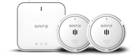Detektor kouře SAFE SET FIRE BASIC set 3ks