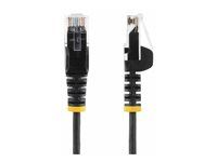 Cable - Black Slim CAT6 Patch Cord 1m - N6PAT100CMBKS