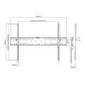 SBOX PLB-4269T, Držák na televizor 60" - 100", TI