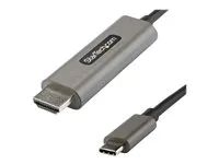 Thunderbolt 3 Compatible (CDP2HDMM1MH) - Kabel adaptéru - USB-C s piny (male) do HDMI s piny (male) - 1 m - černá - podporuje 4K, aktivní