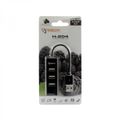 SBOX H204 black USB 2.0 port 4x