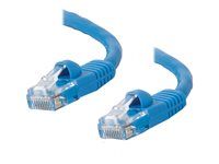 Patch kabel - RJ-45 (M) do RJ-45 (M) - 20 m - UTP - CAT 5e - lisovaný, provedení bez hrbolků, licna - modrá