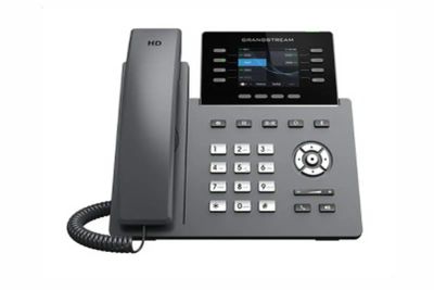 Grandstream GRP2624 SIP telefon, 2.8" TFT bar. displej, 12 SIP účty, 4 pr. tl., 2x1Gb, WiFi, BT