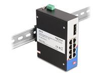 Industrial Gigabit Ethernet Switch 8 Por