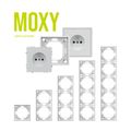 Vypínač DPM MOXY MOX1008W bílý