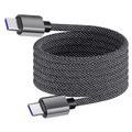 MEGATECH Kábel USB-C/USB-C, 60W, 1m, či
