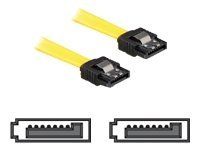 Kabel SATA 20 cm gelb ge/ge Metall