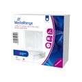 MEDIARANGE Box na 1x CD/DVD/BR 10,4mm, čirý, 5ks