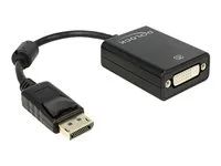 Adaptér DisplayPort - DisplayPort (M) do DVI-I (F) - 13 cm