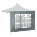 Bočnice pro party stan CATTARA 13345 Window Waterproof 2x3m šedá