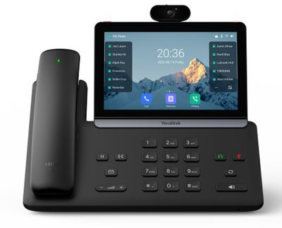 Yealink SIP-T88V Pro SIP telefon, PoE, 7" LCD, GigE, 16 SIP účtů, BT sluchátko, Wi-Fi, H.264