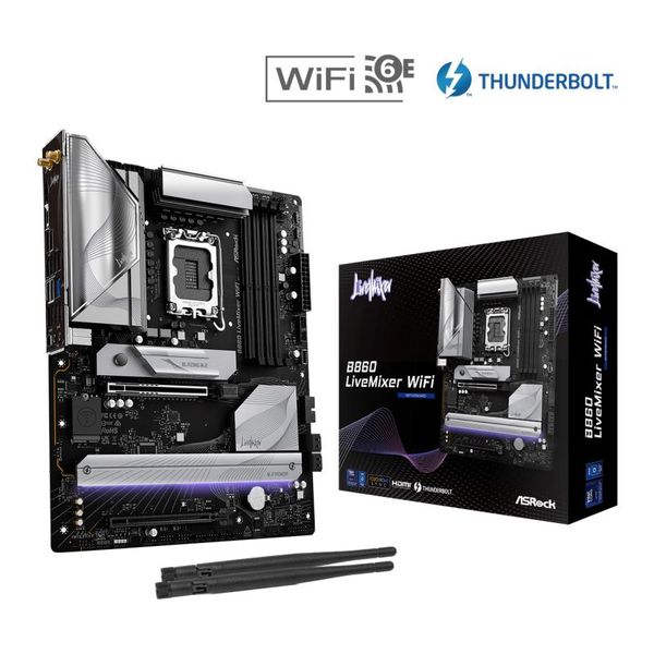 ASROCK Základní deska B860 LiveMixer WiFi