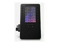 Modul rozšíření klávesnice pro telefon VoIP - 20 kláves, 2 stránky - uhlíková čerň - pro P/N: CON-SNT-DP9KE8MA