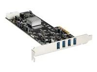 UASP - USB 3.0 PCI Express Card Adapter - USB adaptér - PCIe x4 - USB 3.0 x 4 - pro P/N: BNDTB10GI, BNDTB210GSFP, BNDTB310GNDP, BNDTB410GSFP, BNDTB4M2E1, BNDTBUSB3142
