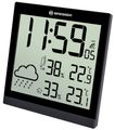 Meteostanice Bresser TemeoTrend JC LCD RC (nástěnné hodiny), černá