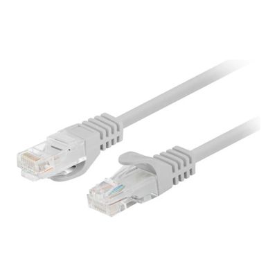 Patchcord CAT.6 utp 7,5 m sivý fluke pass lanberg