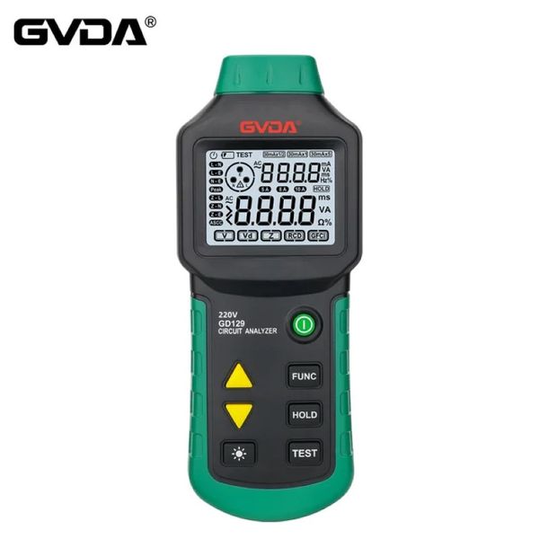 GVDA GD129, Digitální tester zásuvek