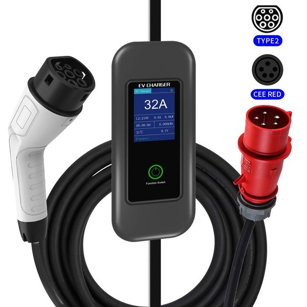 IMMAX NSE003 Cestovní nabíjecí stanice EV/PHEV AC typ 2 22kW WiFi Tuya